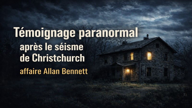 Un témoignage paranormal après le séisme de Christchurch