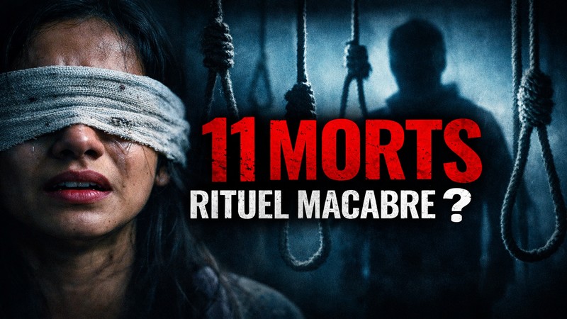 tragédie de Burari pièce sombre cordes rituel mystérieux