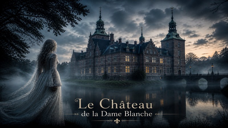 Voergaard Slot Le Château de la Dame Blanche